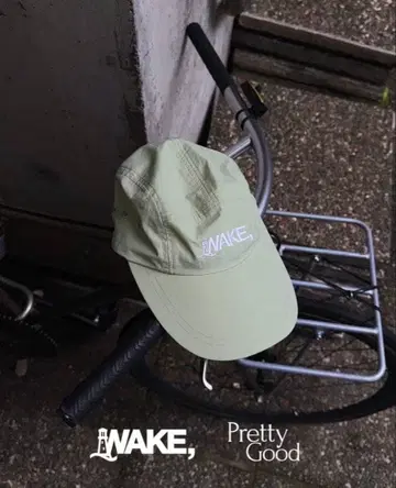 WAKE LB 나일론 캡 by PG PTG 피스타치오 그린
