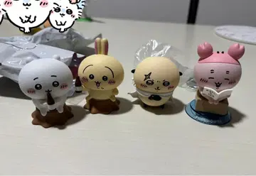 치이카와 치이카와 느긋한 days 헌책방 가챠 피규어 4종 세트