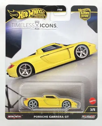 MATTEL 핫휠 타임리스 아이콘 JBK91 포르쉐 카레라 GT 3/5