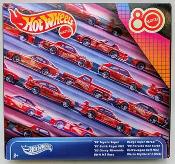 MATTEL HOTWHEELS 마텔 80주년 8팩 JGK09