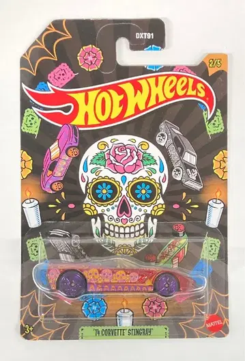 MATTEL HOTWHEELS 2023 HALLOWEEN SERIES HLJ87 '14 CORVETTE STINGRAY 2/5