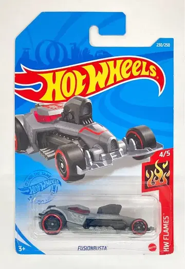 MATTEL HW FLAMES 4/5 HOTWHEELS FUSIONBUSTA GRX56