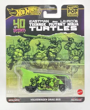 MATTEL HOTWHEELS 팝 컬처 폭스바겐 드래그 버스 HVJ46