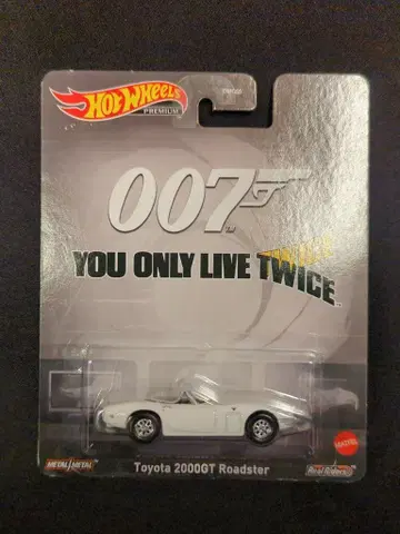 MATTEL HOTWHEELS PREMIUM Toyota 2000GT Roadster HKC27
