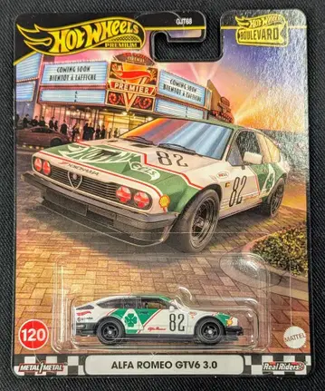 MATTEL HOTWHEELS BOULEVARD JBL16 ALFA ROME GTV6 3.0 120