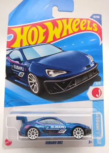 MATTEL HOTWHEELS HW J-IMPORTS 3/5 JFN54 SUBARU BRZ 블루#2 48/250