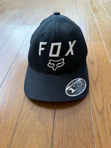 FOX RACING 블랙 110 FLEXFIT 캡