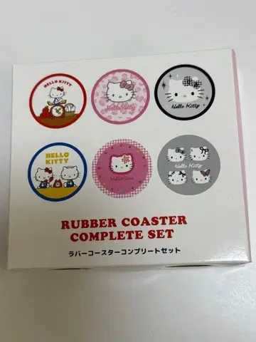 쓰리코인즈 x 헬로키티 콜라보 코스터 쓰리코인즈 컴플리트 세트