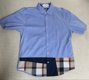 BLACK LABEL CRESTBRIDGE 반팔 셔츠 블루 L