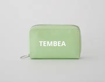 TEMBEA MINI ZIP ENAMEL MINT