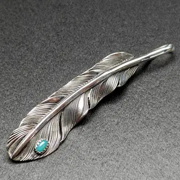 1 sterling silver 페더 펜던트 헤드 실버 92.5%
