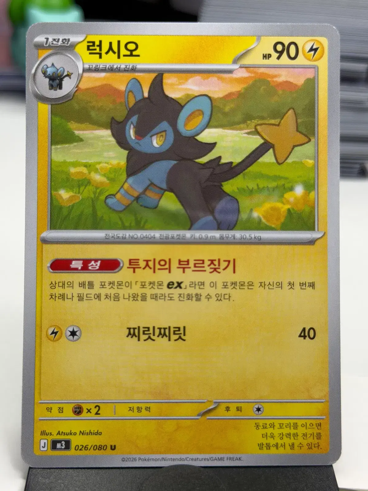 럭시오 M3 026/080 U (400)원