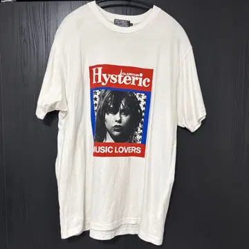HYSTERIC GLAMOUR MUSIC LOVERS 티셔츠