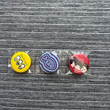 back number 캔뱃지 3종 세트