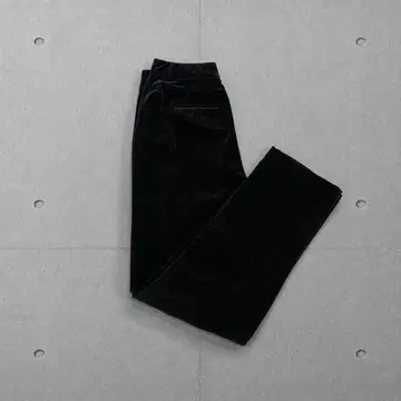 [새상품급] 레어 ANN TAYLOR 벨로아 와이드 팬츠 블랙 고급스러운 럭셔리