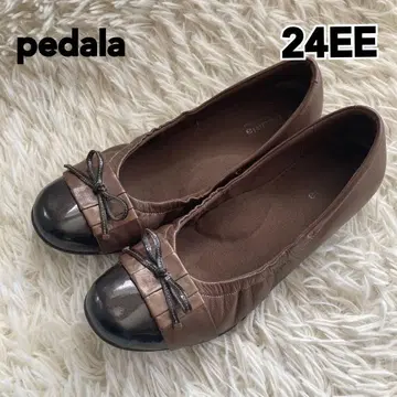 페달라 펌프스 브라운 24EE
