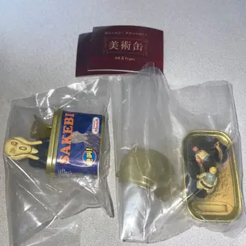 미술관 캔 비명 캔 이삭줍기 가챠가챠 팬더의 구멍 피규어