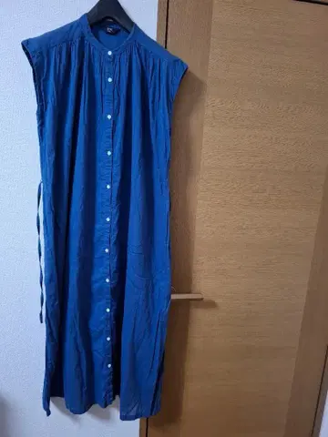 쉽스 개더 롱 원피스