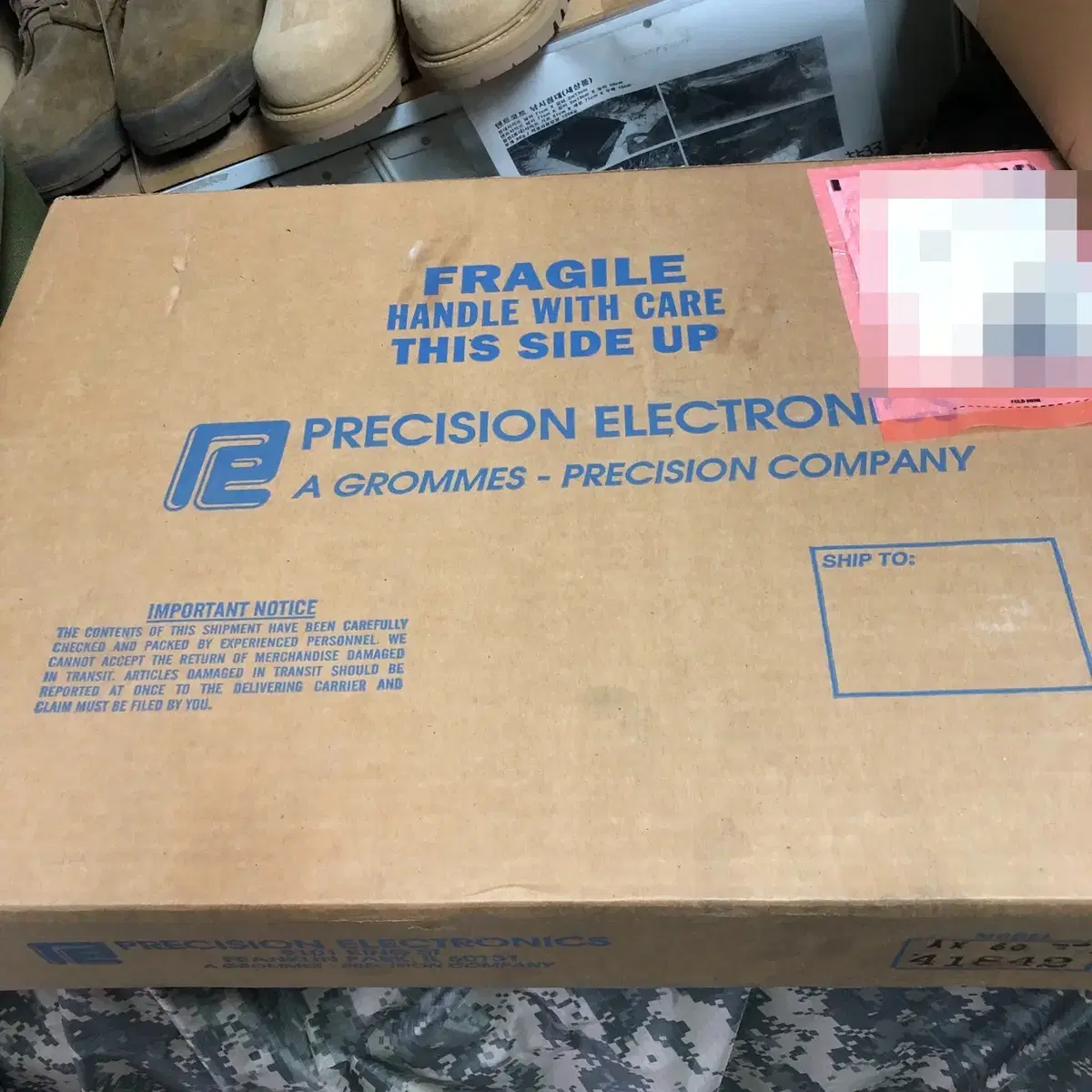[미사용 새상품/NOS] 미국 Precision Electronics AXIOM 60 모노 파워 앰프 (미군불하품) 35