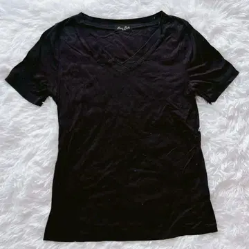 Enzo Gala 반팔 T셔츠 V넥 블랙 40 L 상당
