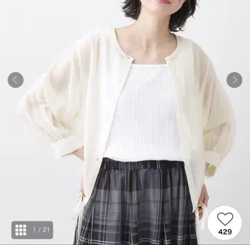 시어 소재 드로우 스트링 셔츠