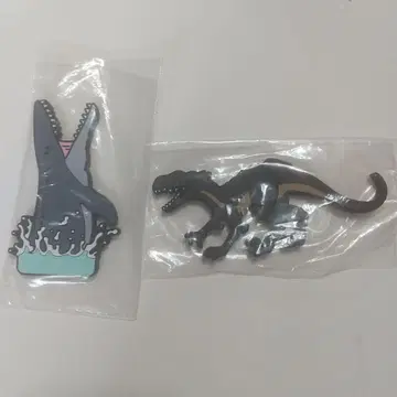 쥬라기 월드 모두의 복권 마그넷 후크 E상 2종 세트