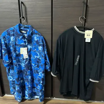 UNIQLO 옥스퍼드 셔츠 F.RISSO 티셔츠 2종 세트
