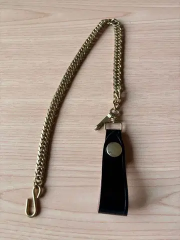 PDC leather works 제작 지갑 체인