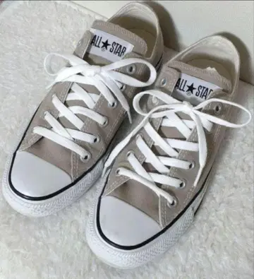 [ 완판 새상품급 ] IENA 24cm 컨버스 올스타 스니커즈 베이지