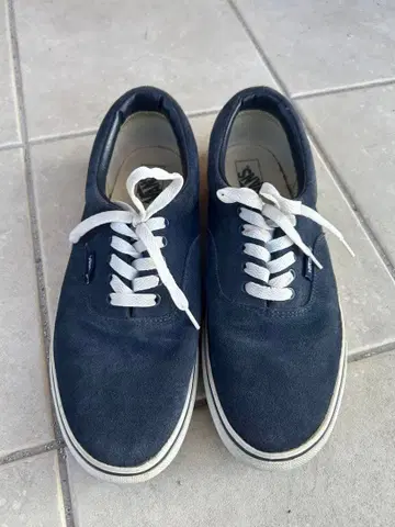 VANS 스니커즈 네이비 스웨이드
