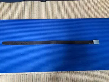 귀한 텐진 웍스 소 가죽 벨트 블랙 실버 버클 36인치 초기 로트 배송비 포함