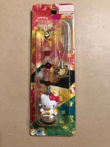 HELLO KITTY 헬로키티 스트랩 나베부교 시즈오카 명물 닷코나베
