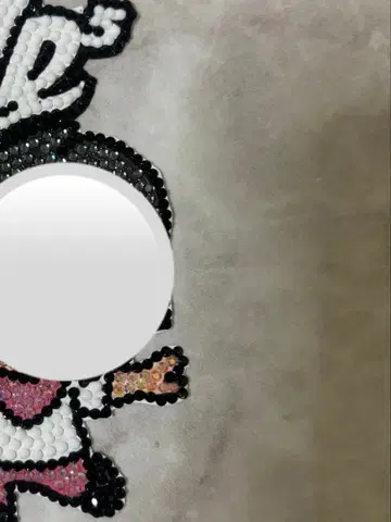 부채 데코 부품