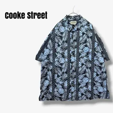 y51426 Cooke Street 알로하 셔츠 올 패턴 보태니컬 무늬 빅