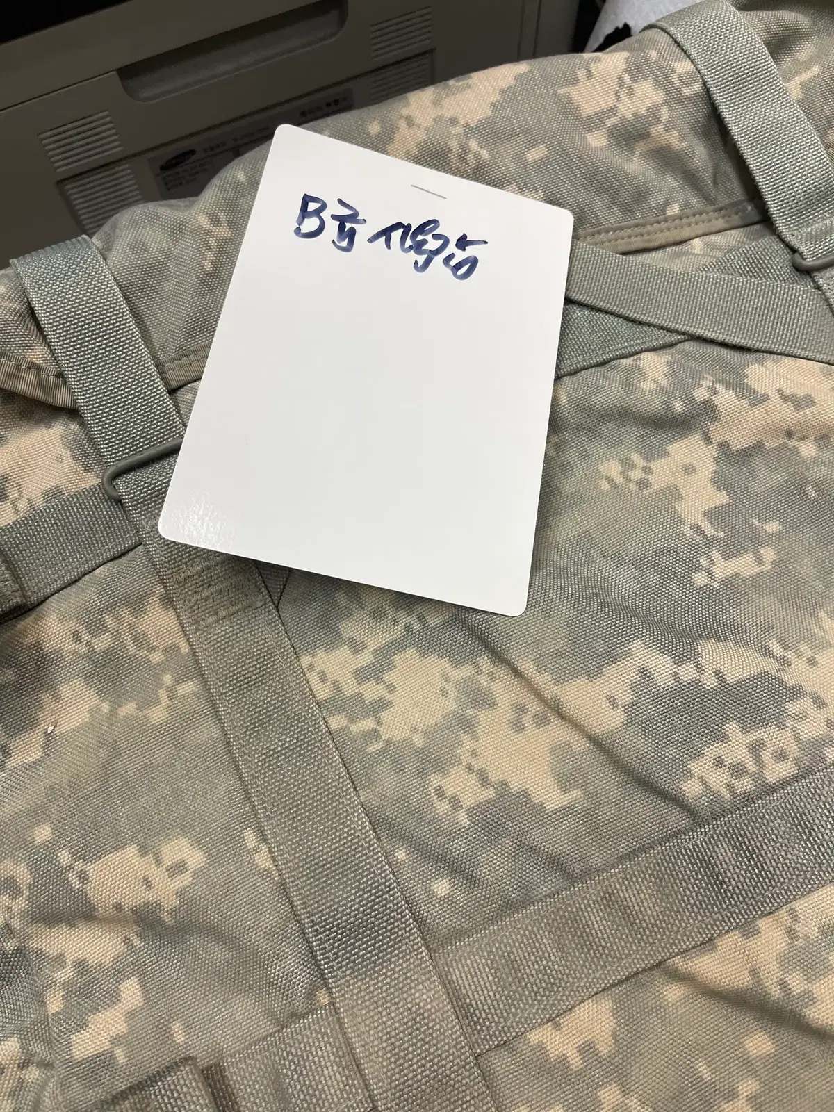 1. [미군정품] MOLLE II ACU 라지 럭색 메인백 단품 (B급 실사용 상태) 6