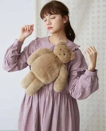 merry jenny 곰 웨스트 파우치 메리제니 teddy