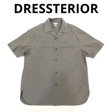 DRESSTERIOR 반팔 셔츠 코튼 린넨