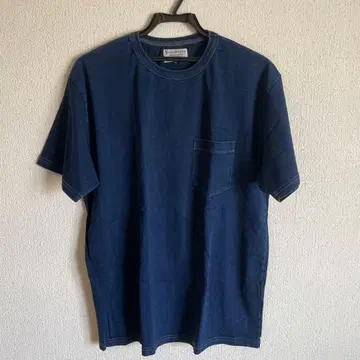 Schott NYC 포켓 T셔츠 네이비 XL