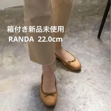 새상품급 RANDA 발레 슈즈 소프트 발레 슈즈 플랫슈즈 22.5