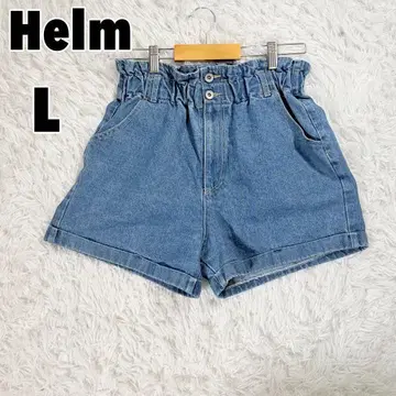 Helm 헬름 (L) 데님 숏팬츠 허리밴딩