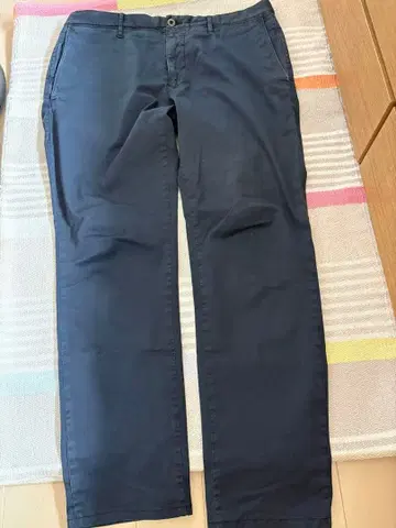INCOTEX SLACKS 치노 팬츠 네이비