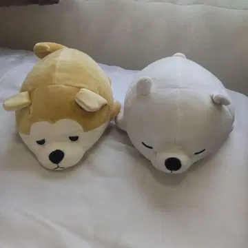 marshmallow animal 봉제 인형 2종 세트