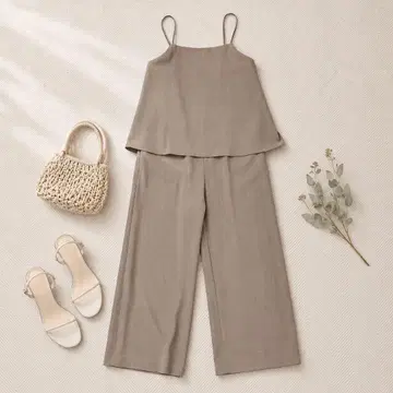 그린 라벨 릴랙싱 25SS 결론 MEGUMI 착용 올인원
