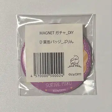 두 잇 유어셀프 MAGNET 가챠 푸딩 캔뱃지
