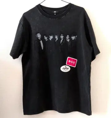 BTS 아리랑 티셔츠 S사이즈 일본 한정판 와펜 V 태태 공식