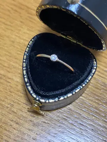 K10 골드 gold 반지 핑키
