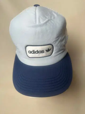 당시 물건 힙한 adidas 메쉬 캡 라이트 블루 네이비