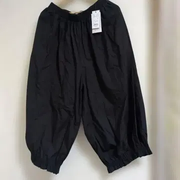 면 100% 벌룬 팬츠 블랙 M~L