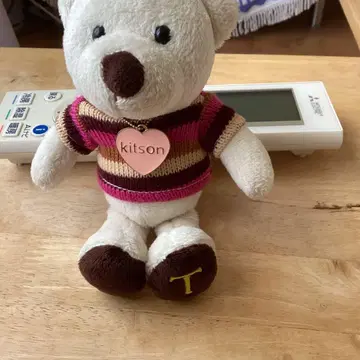kitson 베어 봉제 인형 참 포함