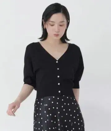 NATURAL BEAUTY BASIC 돌먼 볼레로 가디건